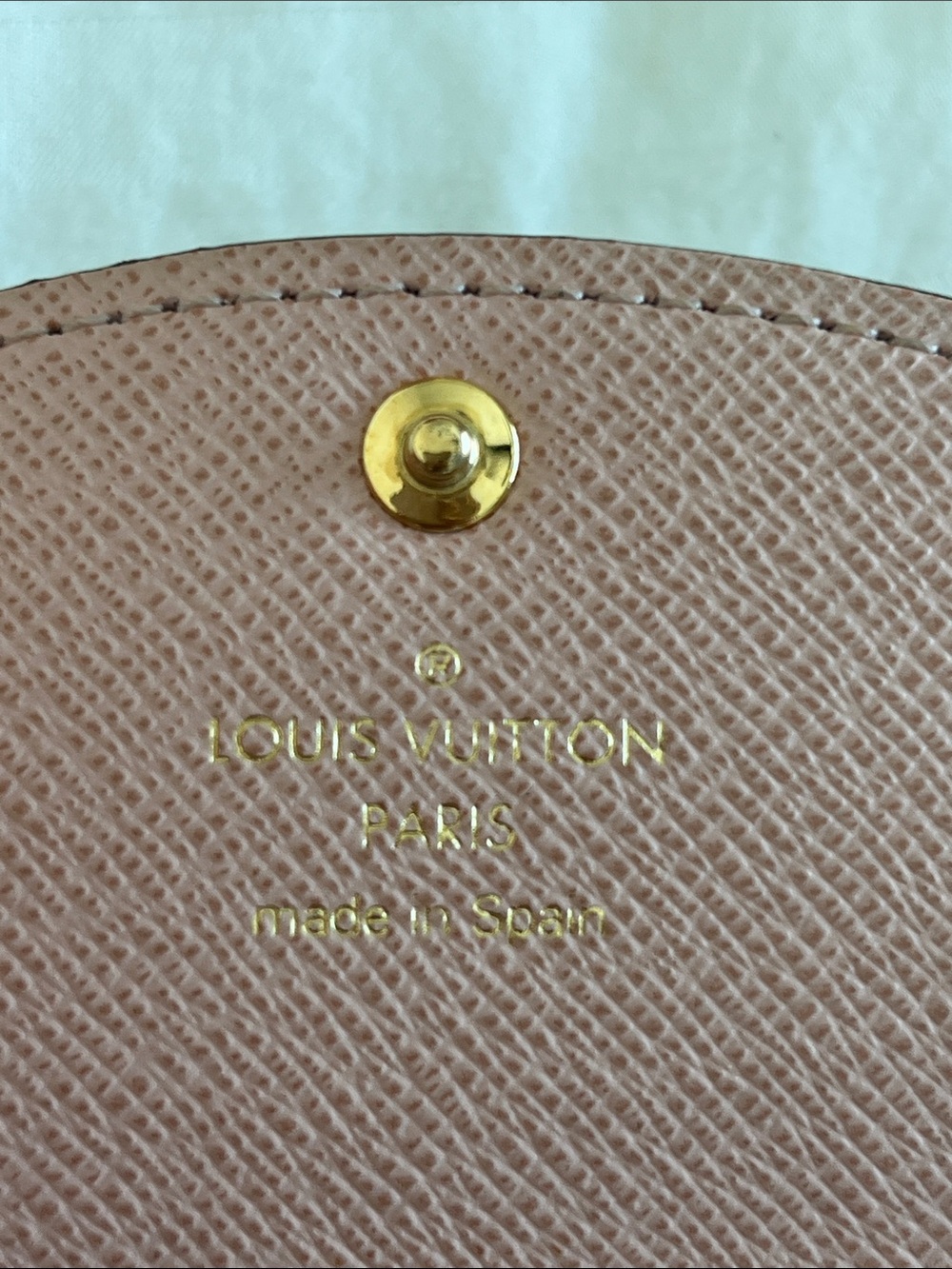 Louis Vuitton Damier Ebene Checkerboard Compact Wallet in Brown - Picture 9 of 10